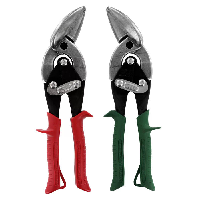 Midwest Snips MWT-6510C Regular Duty Offset Aviation Snip 2pc. Set