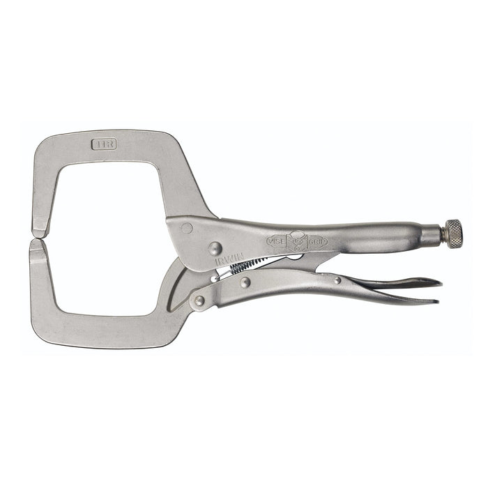 VISE-GRIP 11R Locking C-Clamps with Regular Tips: Size 11