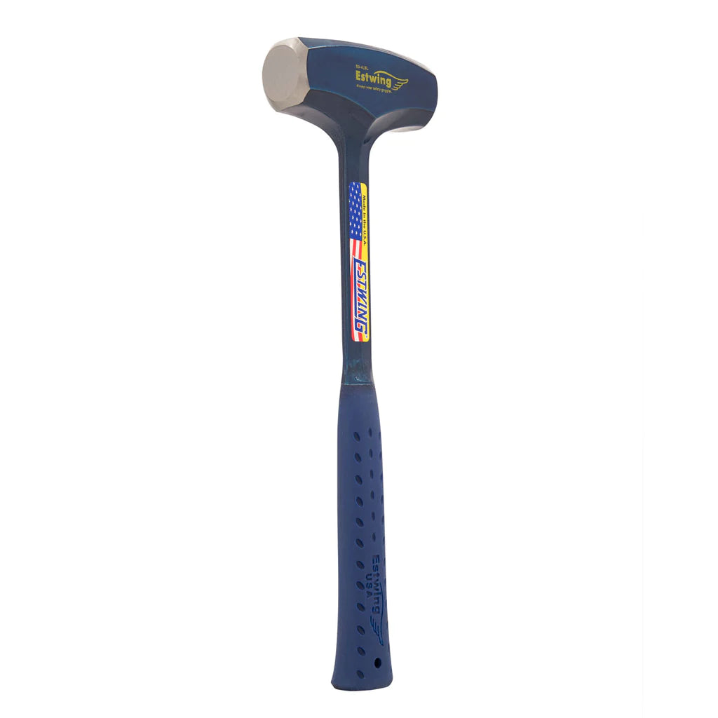 Estwing B3-4LBL Big Blue Drilling Hammer 4 lb. Long Handle Sledge Forged Steel Estwing B3-4LBL Big Blue Drilling Hammer 4 lb. Long Handle Sledge Forged Steel
