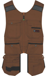 Tiger Trend Mens Work Vest Pockets Utility Vest Tool Pockets Finisher Pro