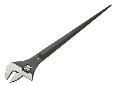 JH Williams 13625 - 16" Adjustable Construction Spud Wrench. Heavy Duty w/ Measurement Scales