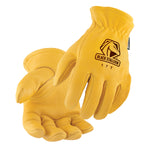 BLACK STALLION 17T Heavy-Duty Grain Deerskin Winter Drivers Glove