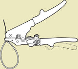 Malco TY6 Cable Tie Tensioning Tool with Auto Cut Off