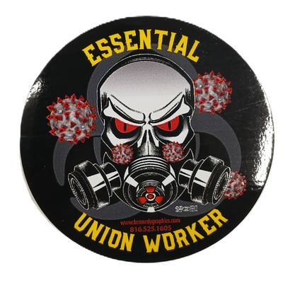 Sticker - "Essential Union Worker"