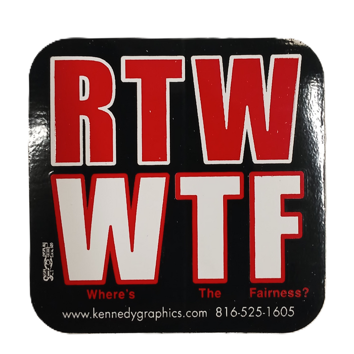 Sticker - RTW WTF