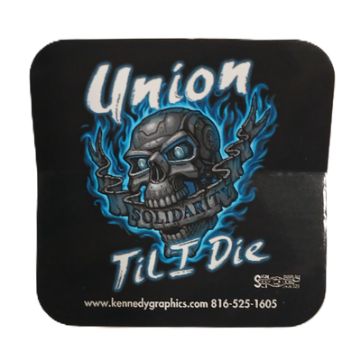 Sticker - Blue Flames