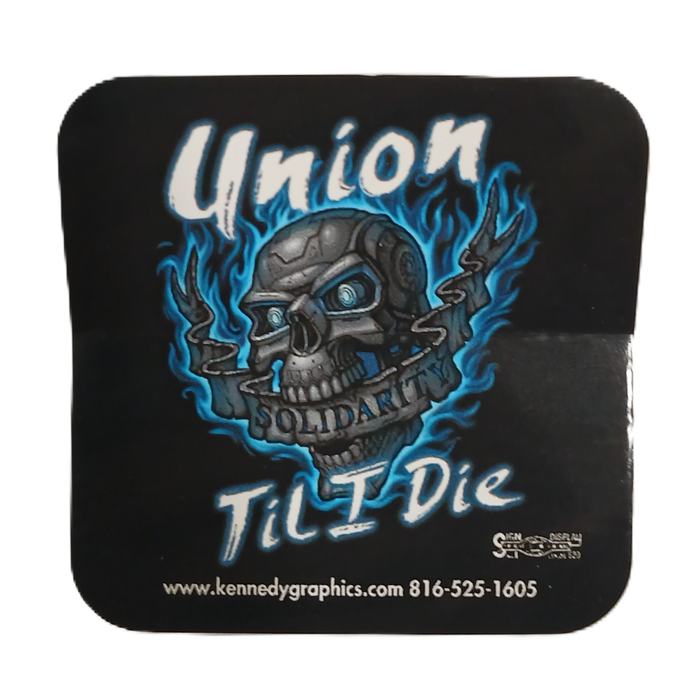Sticker - Blue Flames