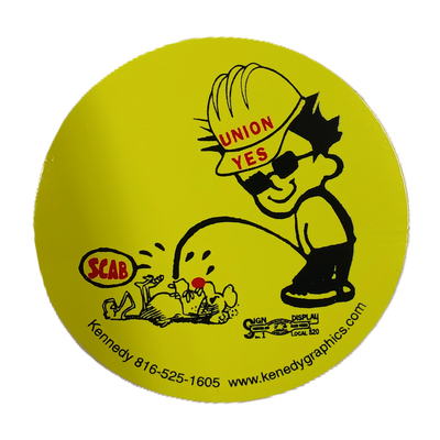 Sticker - Yellow Union Yes