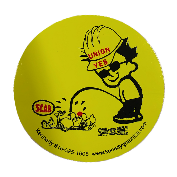 Sticker - Yellow Union Yes