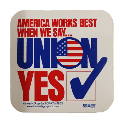 Sticker - "UNION YES"