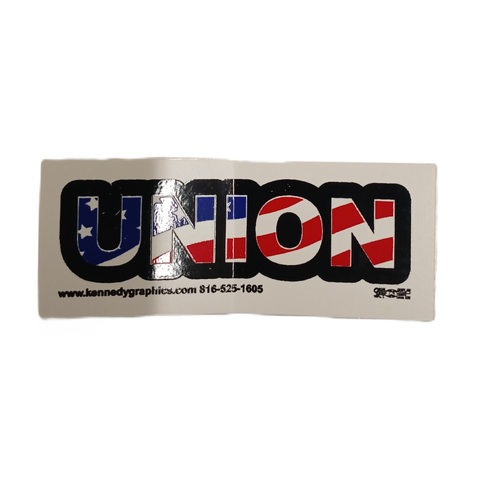 Sticker - Union American Flag