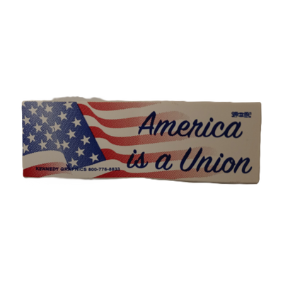 Sticker - "America is a Union"