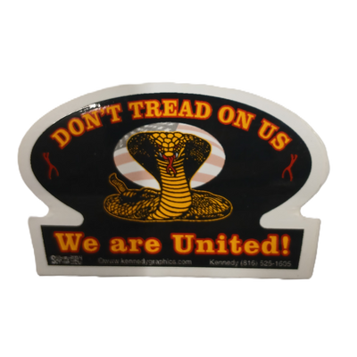 Sticker - "Don't Tread on Us"