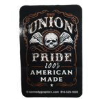 Sticker - "Union Pride 100% American Made"