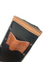 Graber 0077 Black Leather Bolt Bag