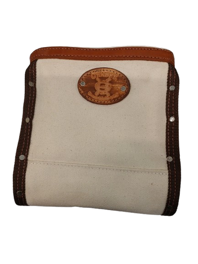 Graber 0035 Canvas Bolt Bag with Leather Trim