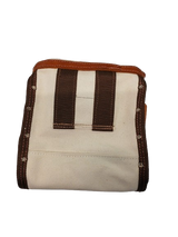 Graber 0035 Canvas Bolt Bag with Leather Trim