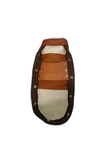 Graber 0035 Canvas Bolt Bag with Leather Trim