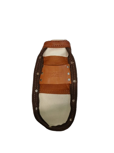 Graber 0035 Canvas Bolt Bag with Leather Trim