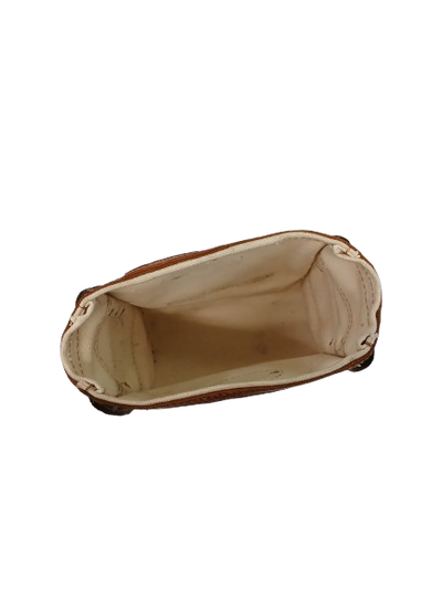 Graber 0035 Canvas Bolt Bag with Leather Trim