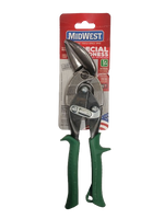 Midwest Tool MWT-SS6510R Special Hardness Offset Aviation Snip - Right Cut - Heavy Duty