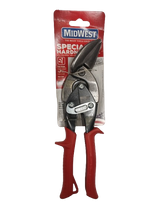 MIDWEST MWT-SS6510L Special Hardness Offset Aviation Snip - Left Cut - Heavy Duty