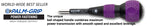 VESSEL 230P2100 BALL GRIP Tang-Thru Screwdriver No.230, Japan