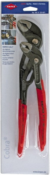 KNIPEX  00 31 20 V01 US 1/9 2 Pc Cobra® Water Pump Pliers Set (7 1/4", 10")