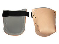 RJ Leather # 309X Knee Pads, Top Grain Leather w/ 1/2" Memory Foam Pad & 3/4" Leather Straps