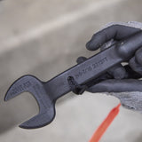 KLEIN 3213TT Erection Wrench Bolt Size 7/8 Inch For US Heavy Nut And Opening Size 1-7/16 Inch with Hole