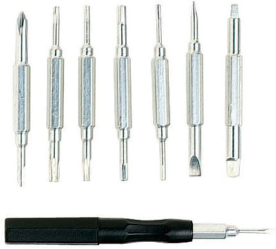 General Tools Extended Drive #751016 Screwdriver Set, 16-Piece,Silver