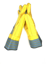 KNOX-FIT Ironworkers Gloves - Short Cuff size LARGE (S679) - 3 Pairs/Pack Made in the USA.