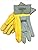 Knox-Fit S679 Old Sttle Blue/Yellow Heavy Duty Ironworker Gloves 6 pairs-Long Cuff size Medium