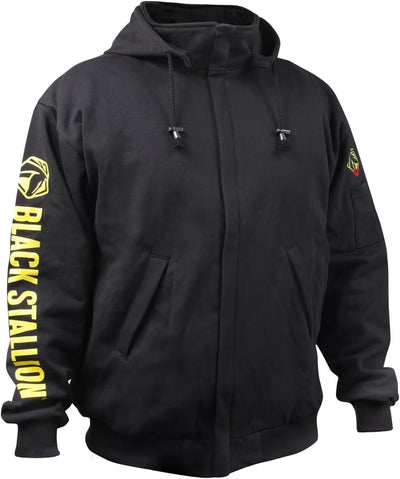 Revco Black Stallion JF1331 Black-3XL TruGuard 200 FR Hooded Sweatshirt