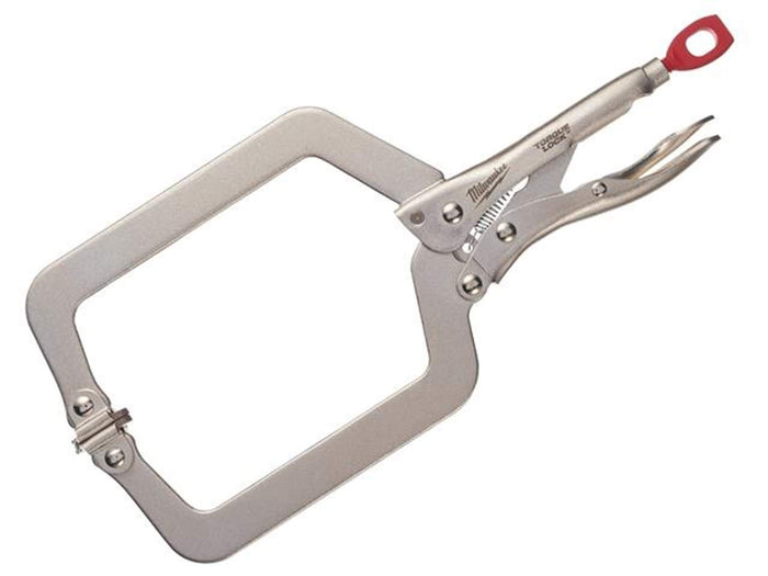 Milwaukee 48 22 3523 Deep Reach Swivel Jaw Locking Clamp 9 Inch, Silver, 9