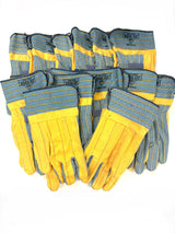 Knox-Fit Ironworkers Gloves - Short Cuff size MEDIUM (S679) - 12 Pairs/Pack Made in the USA.