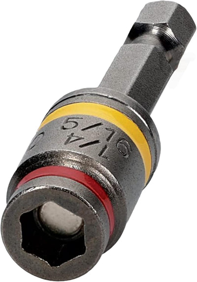 Malco MSHXLC2 C-RHEX® Building Construction Series Cleanable, Reversible Magnetic Hex Driver (1/4" & 5/16")