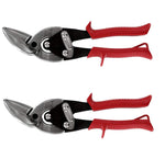 Midwest P6510L Regular Duty Snips Offset Left Aviation Snip (2-Pack)