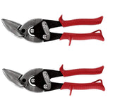 Midwest P6510L Regular Duty Snips Offset Left Aviation Snip (2-Pack)