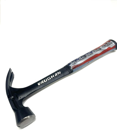 VAUGHAN RS17C STEALTH 16 OZ. WITH 13" HANDLE SMOOTH FACE CURVED CLAW [ MADE IN THE USA.]