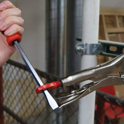 Milwaukee 48 22 3523 Deep Reach Swivel Jaw Locking Clamp 9 Inch, Silver, 9"