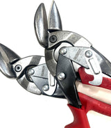 MWT-SS6510L Special Hardness Aviation Snip - 2 Pieces of Left Cut Offset Stainless Steel Cutting Shears with Forged Blade