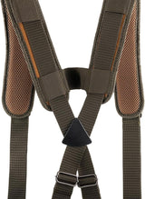 Bucket Boss - AirLift Tool Belt with Suspenders, Tool Belts - Original Series (50100) with 12 pockets, Brown , 52 Inch
