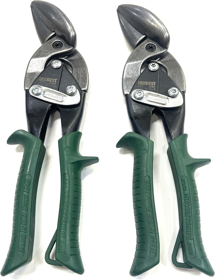 Midwest MWT-6510R Regular Duty Offset Right Aviation Snip (PACK OF 2 PIECES)