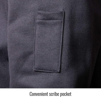 REV Black Stallion JF1331-BK-LRG unisex-adult Hoodie