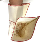 KNOX FIT 178PTD-LRG 3 PAIRS Premium grade double palm glove, Long Cuff