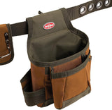 Bucket Boss 50200 Two Bag Tool Belt in Brown