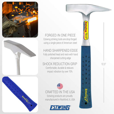 Estwing T3-18 Tinner's Hammer 18oz (Sheet Metal Hammer) Made in U.S.A.