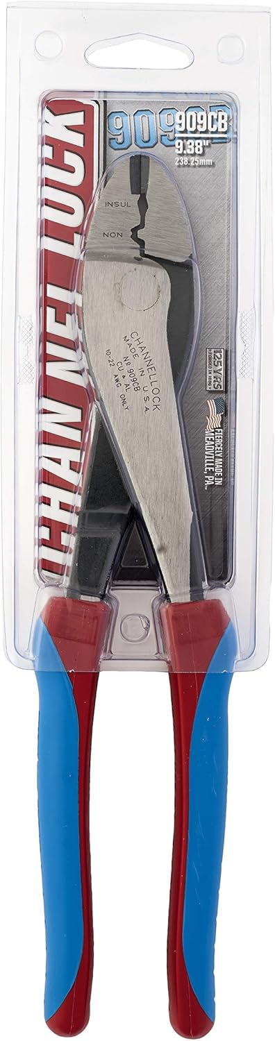 Channellock 909CB Code Blue Crimping Tools, 9 1/2 in