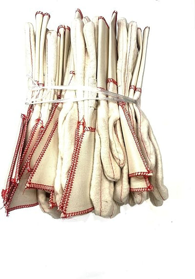 KNOX FIT 178PTD-LRG 12 PAIRS. Premium grade double palm glove,Long Cuff